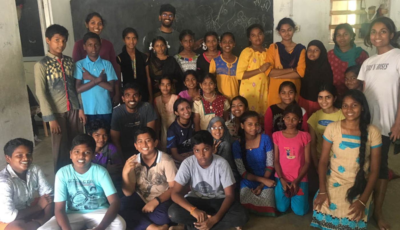 Group after a workshop