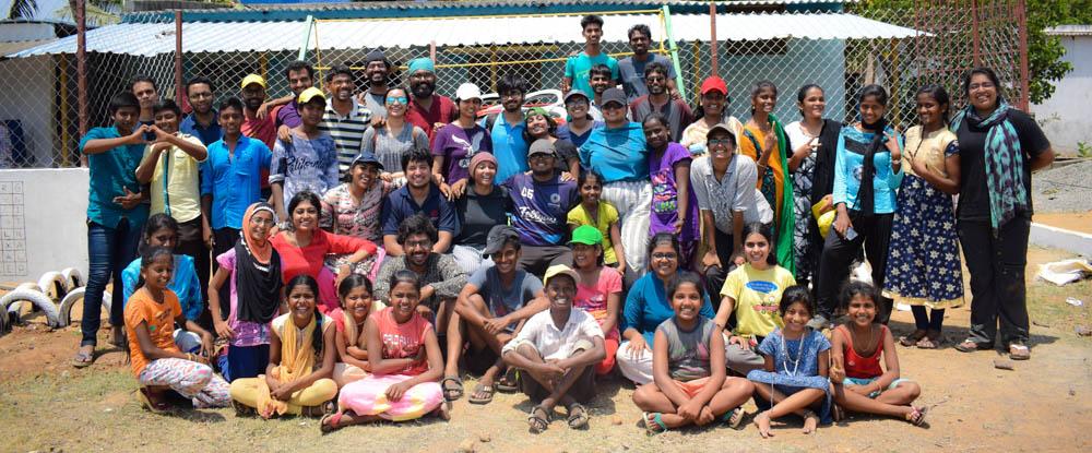 Volunteers group