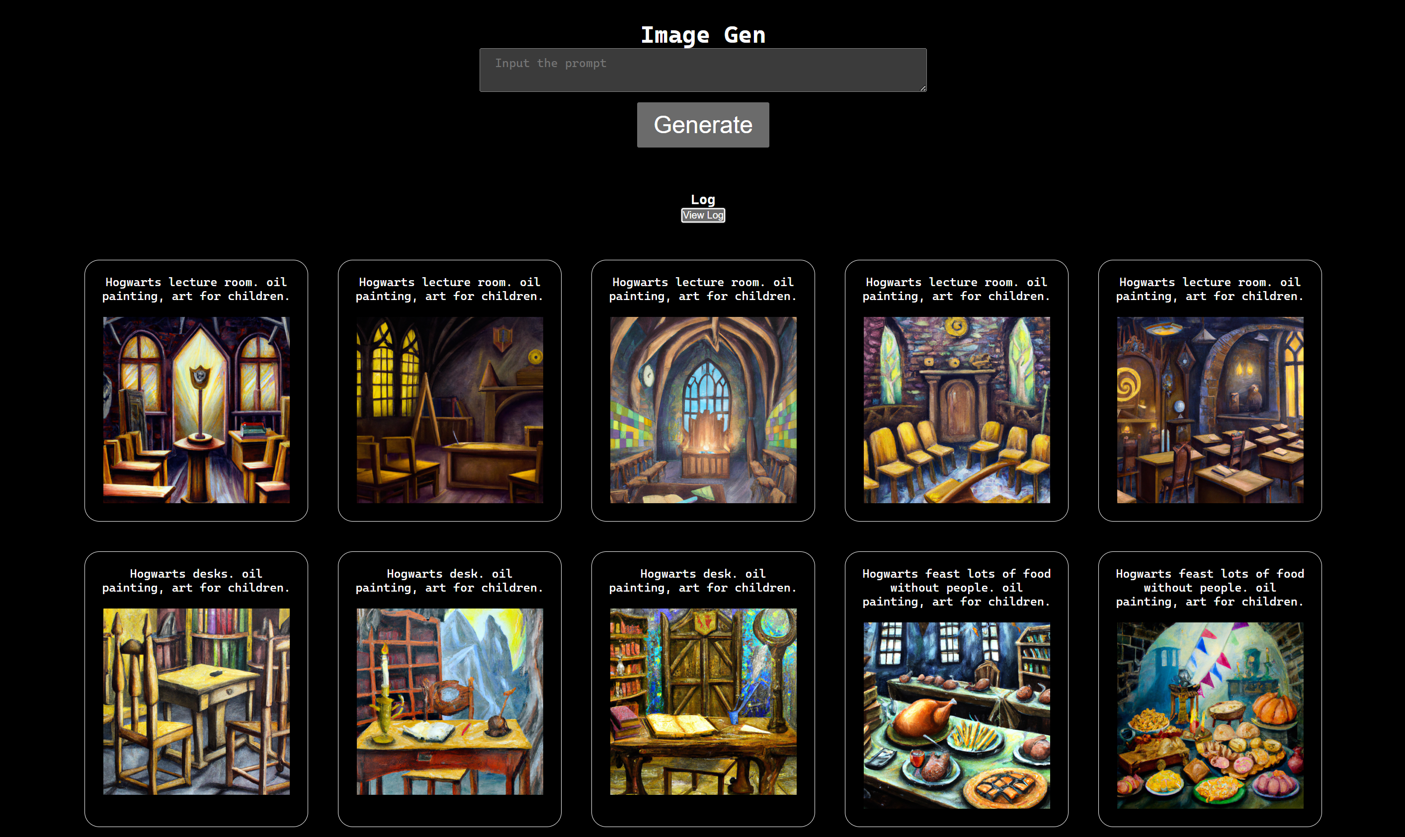 in-house AI image generator