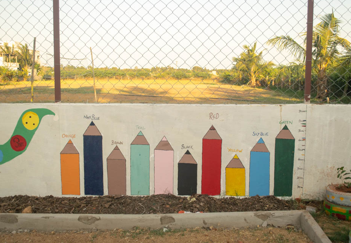 Colors and heights