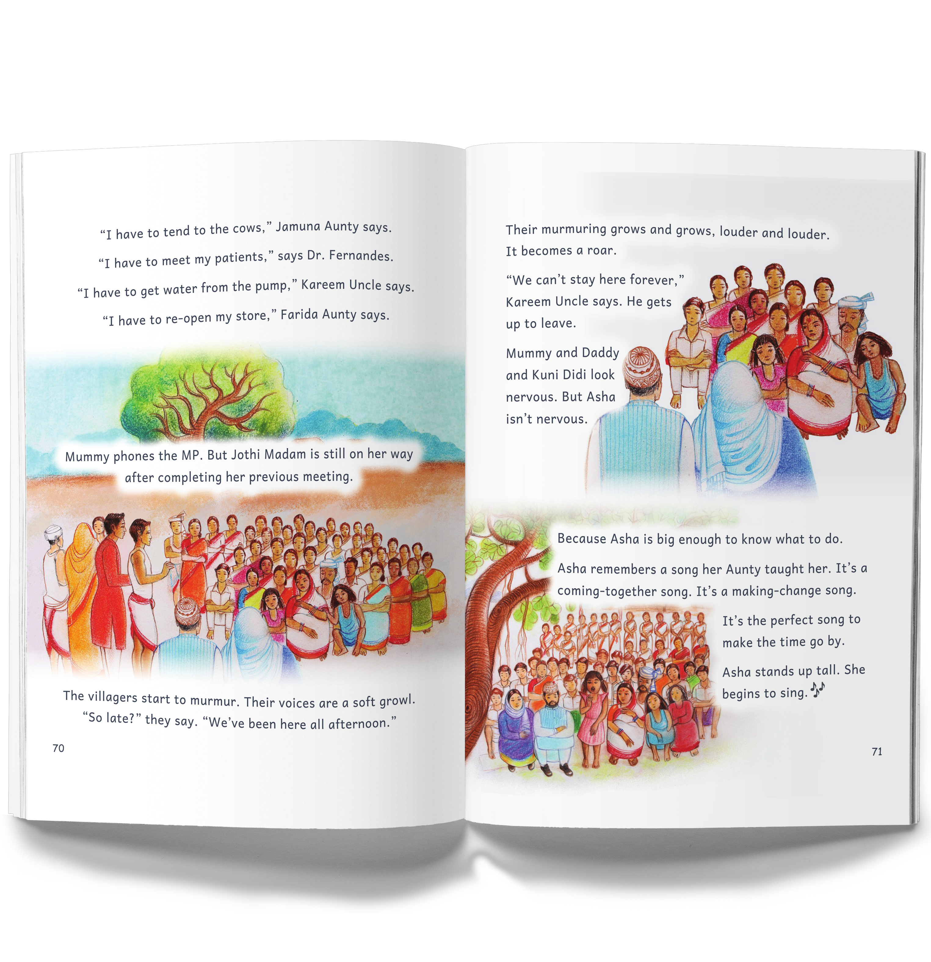pages from a story