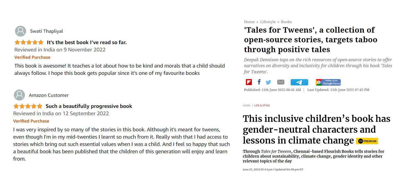 testimonials and media coverage