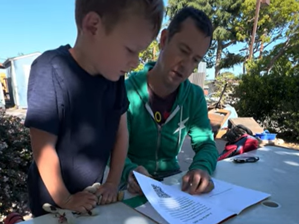Testing with families
