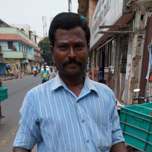 Middle Aged Tamil Man
